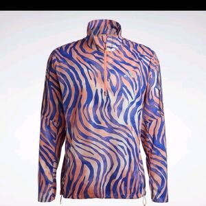 Adidas Break The Norm Men's 1/2 Zip Jacket HR3260 Large